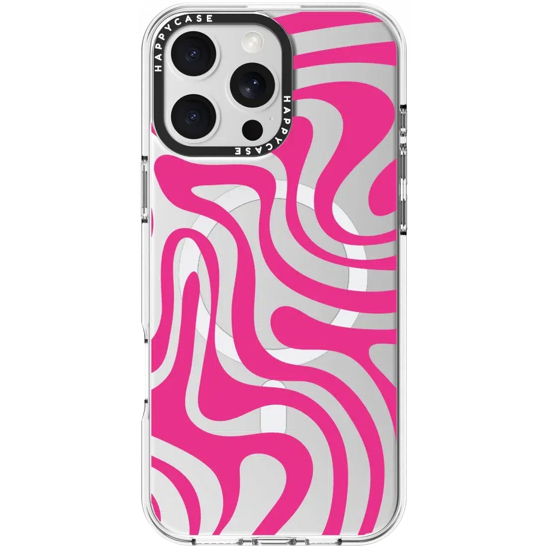 Apple iPhone 16 Pro Hoesje MagSafe Back Cover Wavy Swirl