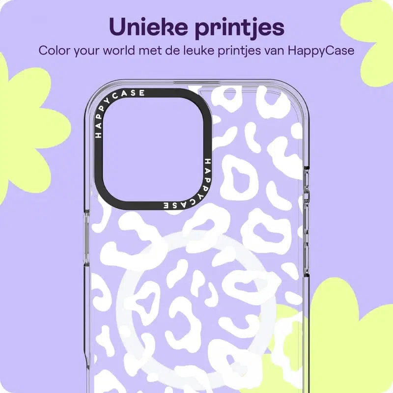 Apple iPhone 16 Pro Hoesje MagSafe Back Cover Wild Leopard