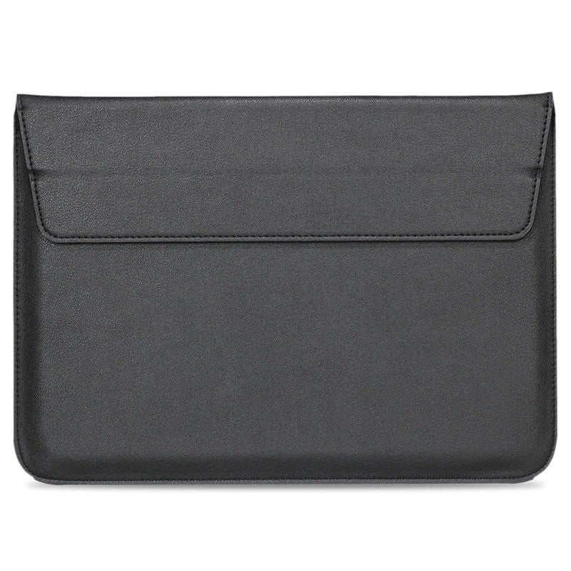 imoshion Vegan Lederen Laptop Sleeve 13-14 inch - Zwart