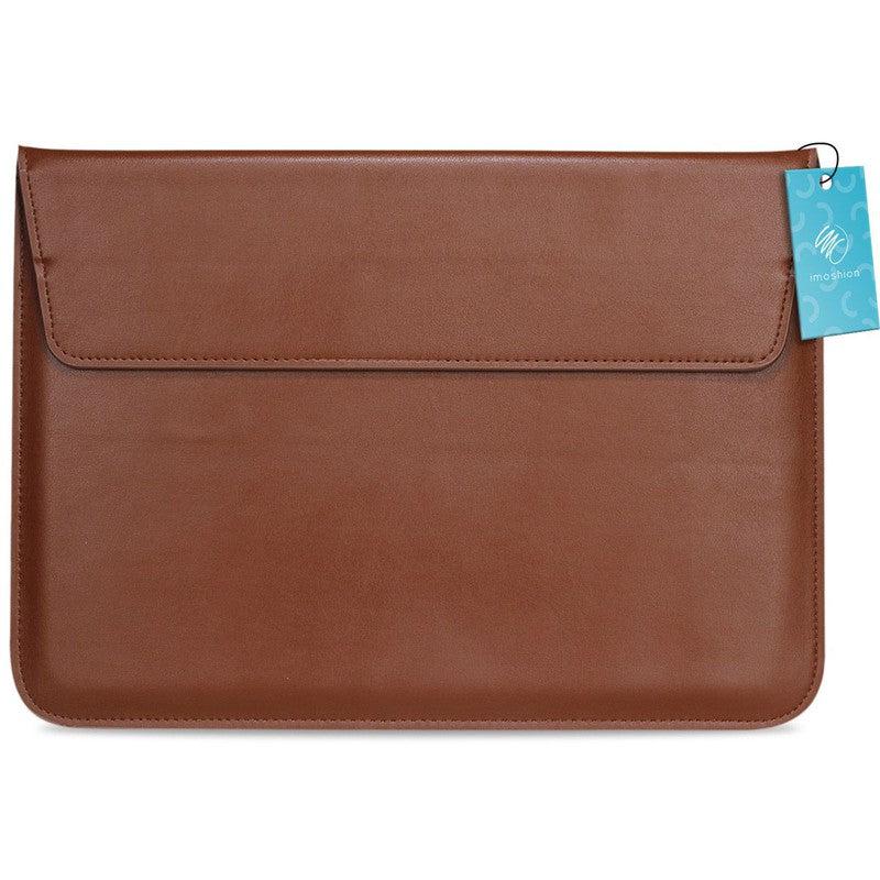 imoshion Vegan Lederen Laptop Sleeve 15 inch - Bruin