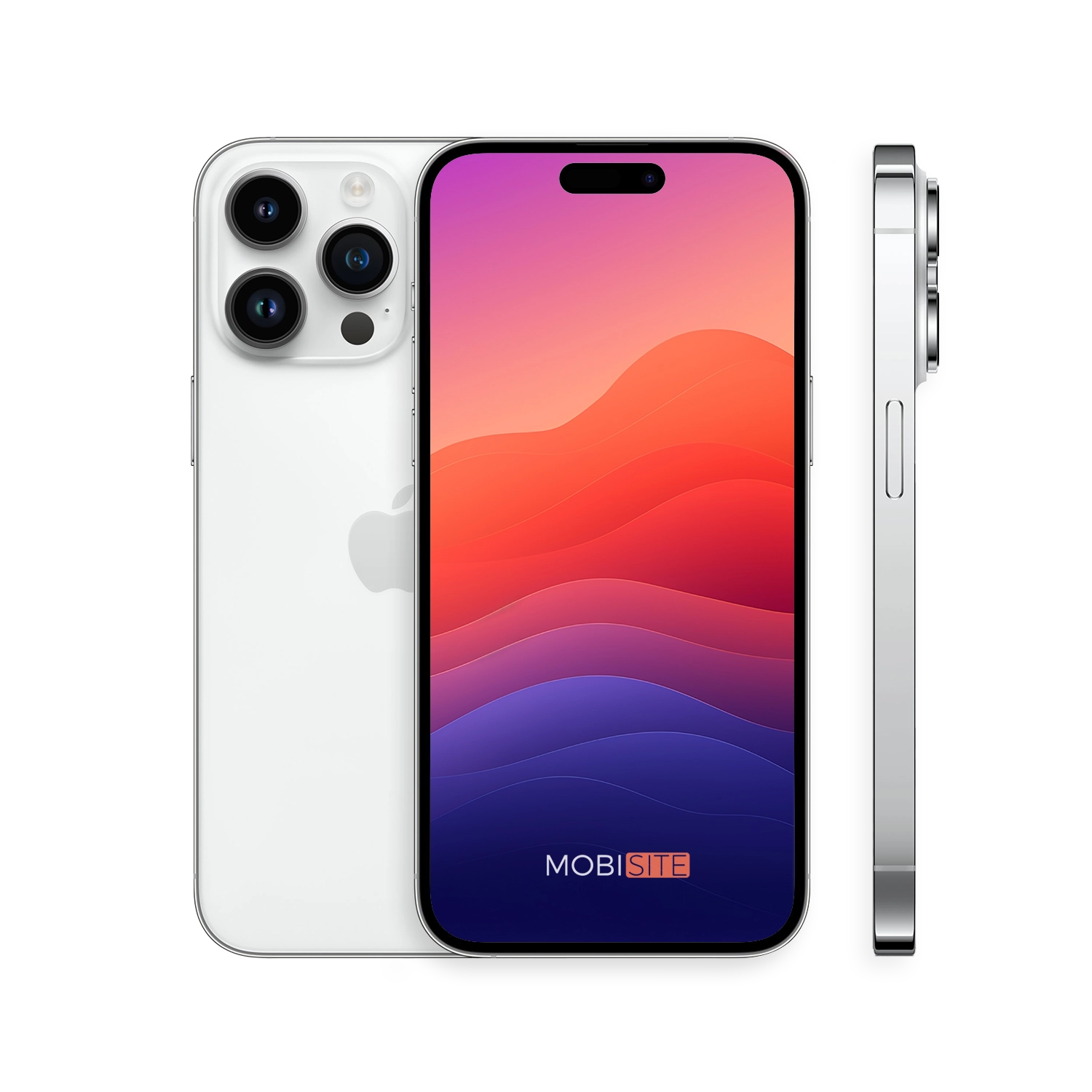 Refurbished iPhone 16 Pro zilver, getest op meer dan 50 punten