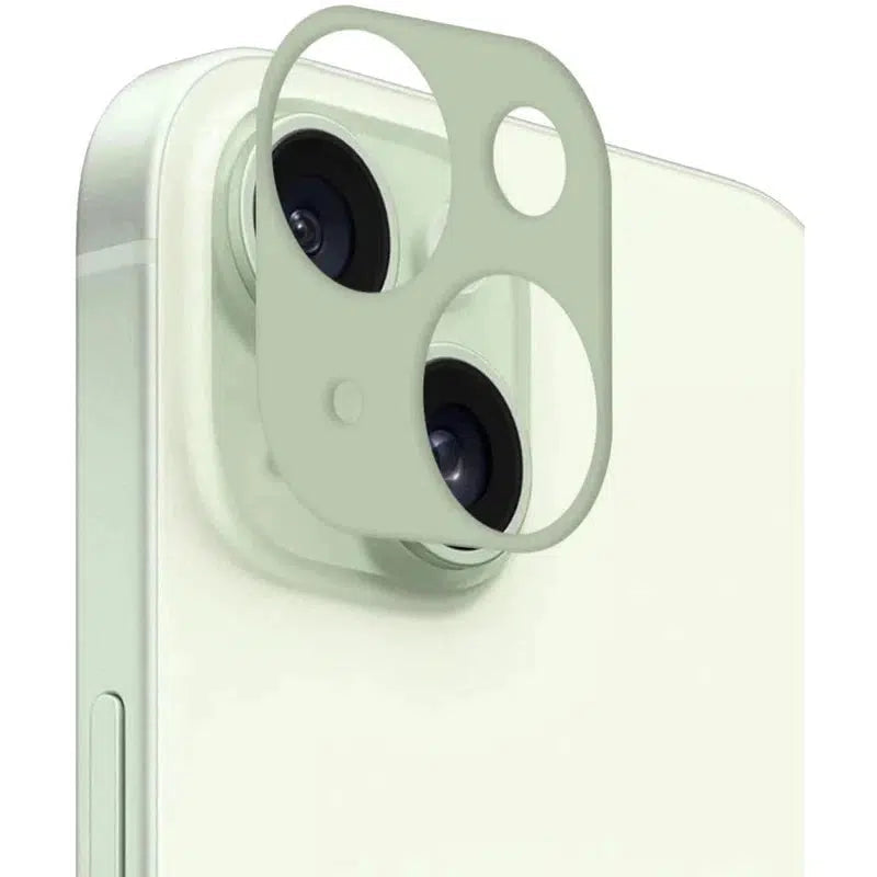 Rosso Apple iPhone 15 / 15 Plus Camera Lens Protector Groen