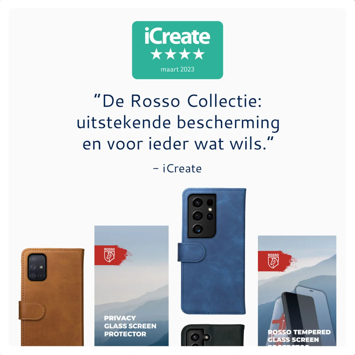 Deluxe Apple iPhone 15 Hoesje Echt Leer Book Case - Zwart