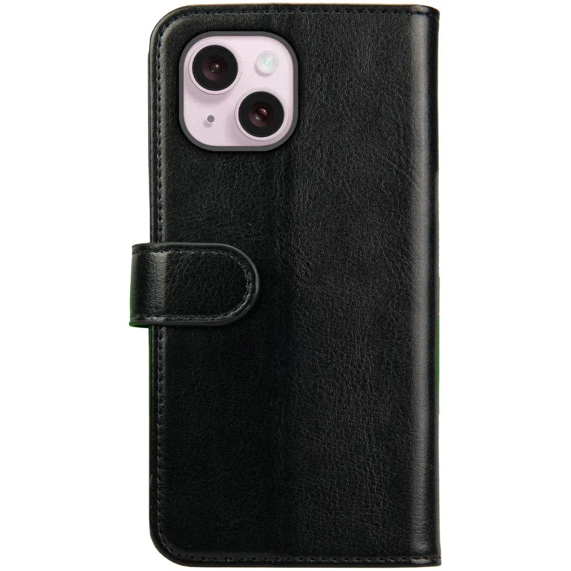 Premium Apple iPhone 15 Plus Hoesje Book Case Wallet - Zwart