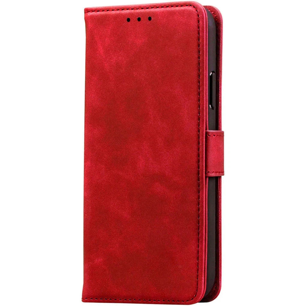 Rosso Element Apple iPhone 16 Hoesje Book Case Wallet Rood