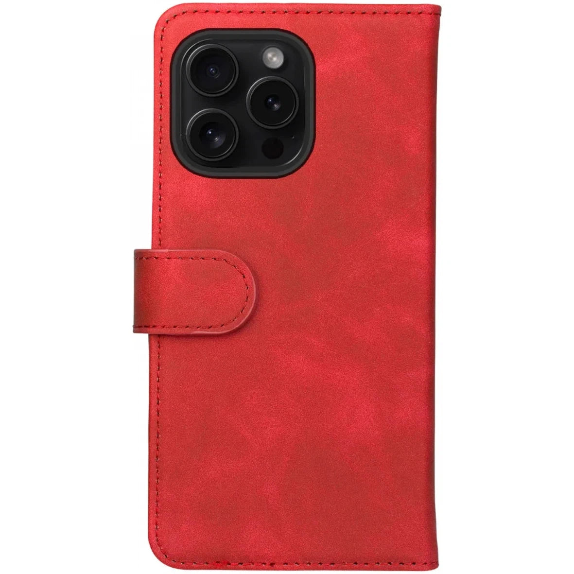 Rosso Element Apple iPhone 16 Pro Hoesje Book Case Wallet Rood