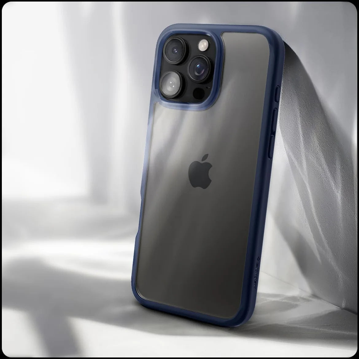 Spigen Ultra Hybrid Apple iPhone 16 Pro Max Hoesje Back Cover Blauw