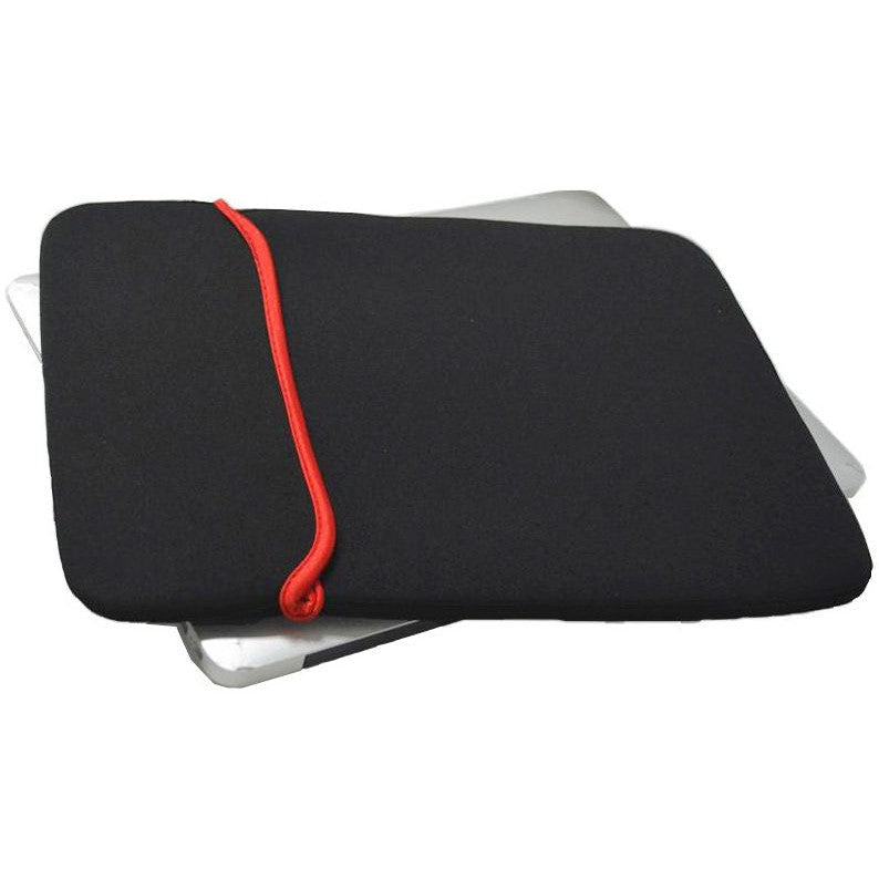 Neopreen Sleeve voor Laptop / iPad / Tablet hoes tot 15.6 Inch Zwart